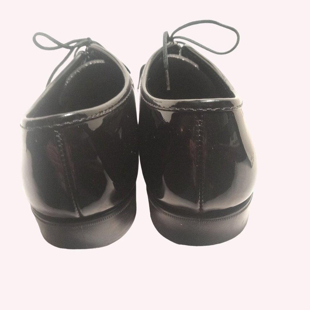 Gateway Formal Footwear Spectators Shoes 8 Men's Retro Rockabilly Shiny Tux USA - Picture 4 of 12